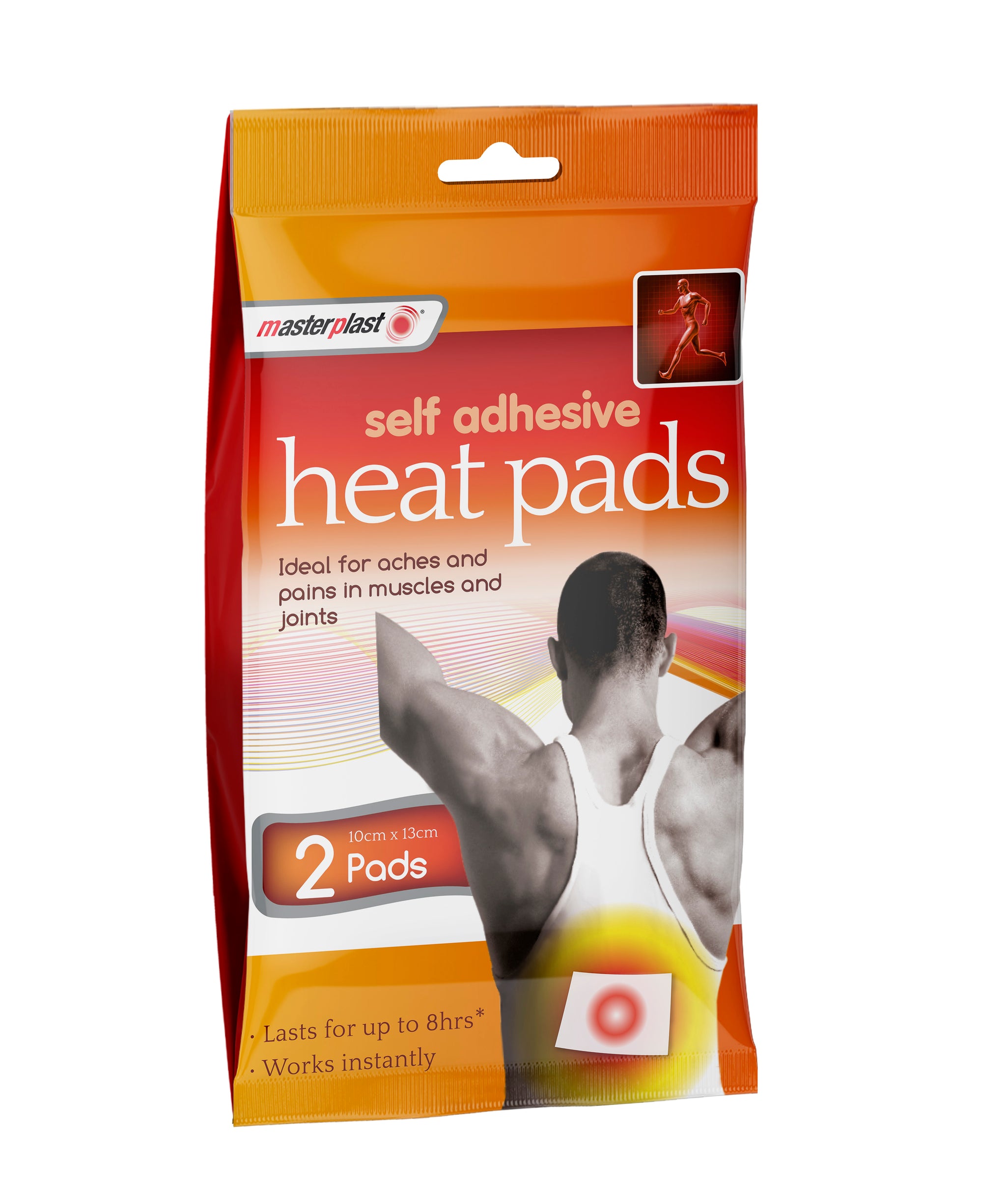 Pack of 2 Self Adhesive Heat Pads {DC}