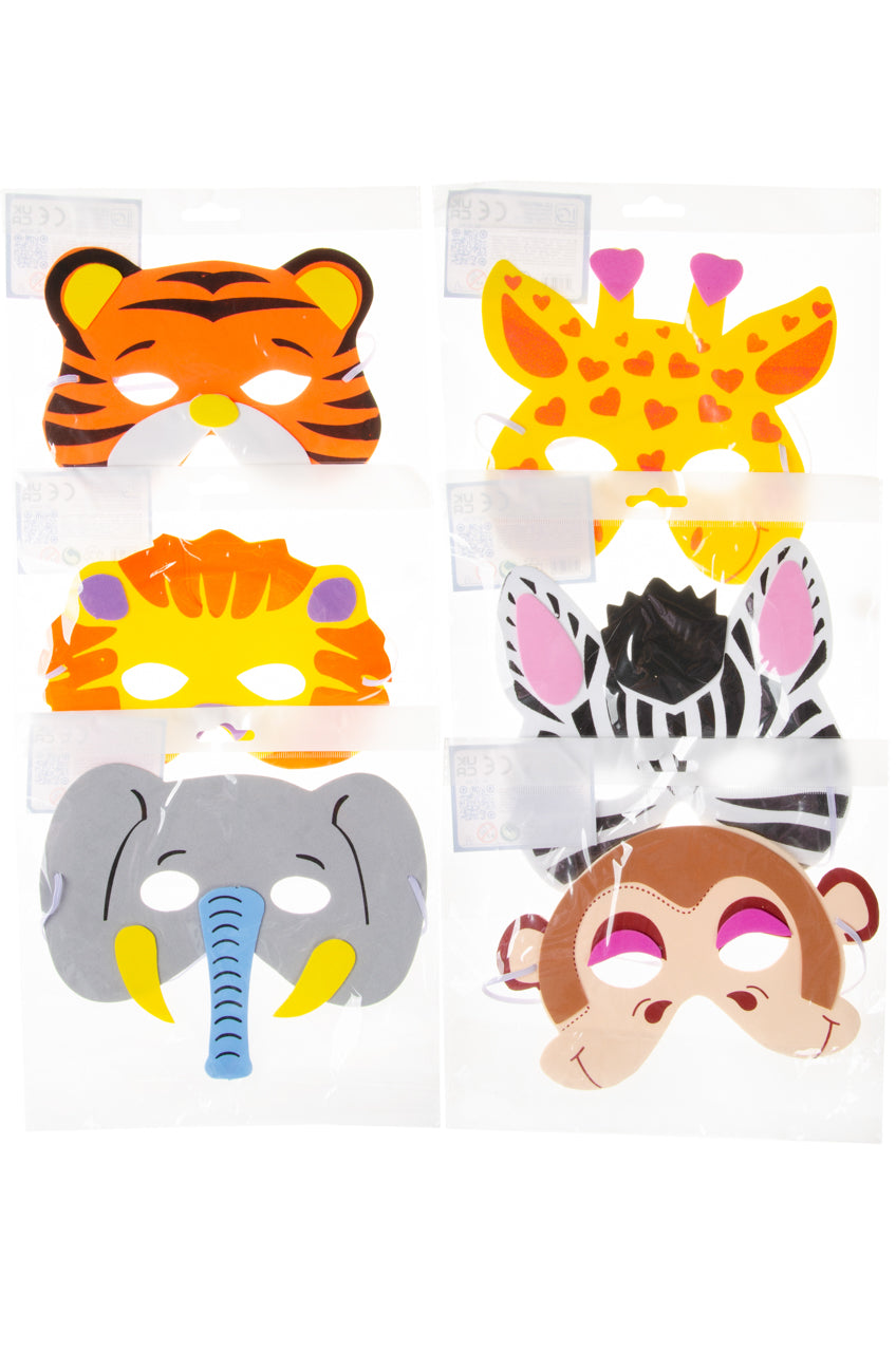 Single Wild Animal Foam Mask