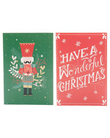 Multipack of 20 Christmas Crackers Charity Christmas Cards with Envelopes – 4 Festive Designs for Him/Her/Friend