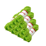 Light Green Acrylic Yarn Roll – 10g, 4 Strand 8 Ply Knitting Wool