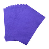 Pack of 10 A4 Purple Coloured Felt 180gsm Sheets