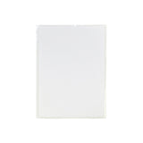 Pack of 7 White 80x110mm Rectangular Labels - Adhesive Stickers