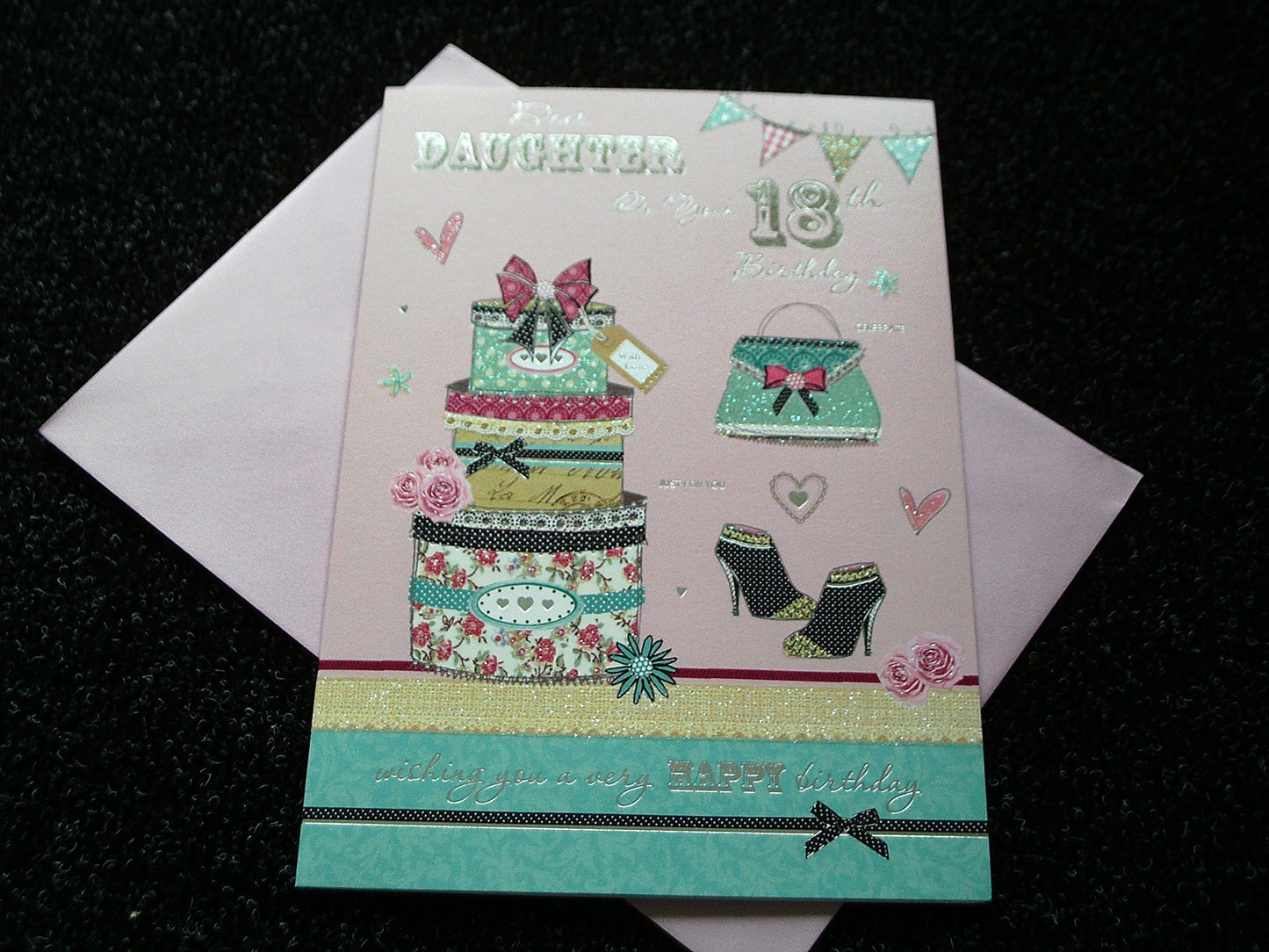 Dear Daughter On Your 18th Birthday Greeting Card 
