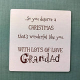 GRANDAD - You're Special Fun and Lovely too Christmas Greeting Card 