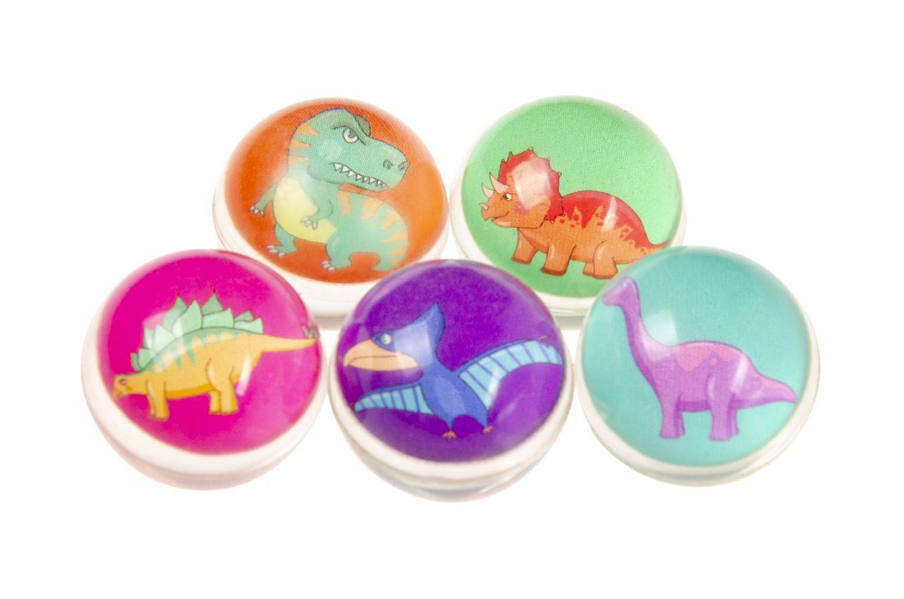 Pack of 50 Dinosaur Bouncy Ball 32mm