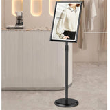 A2 Mobile Aluminum Alloy Poster Stand – Adjustable Height Display