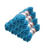 Light Blue Acrylic Yarn Roll – 10g, 4 Strand 8 Ply Knitting Wool