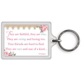 True Friends Are Forever Celebrity Style World's Best Keyring