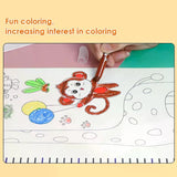 Doodling Height Chart Sticker with Removable Glue