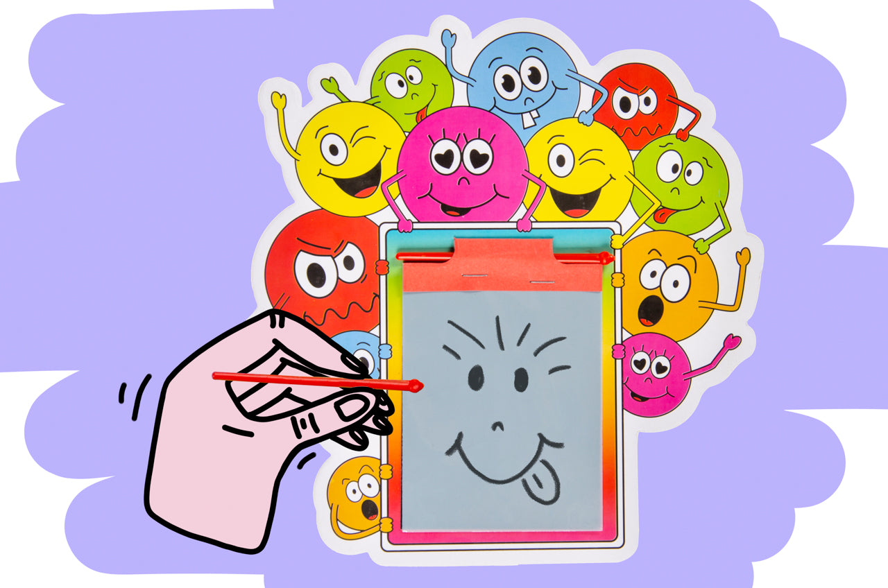 Single Emotion Faces Mini Magic Slate 