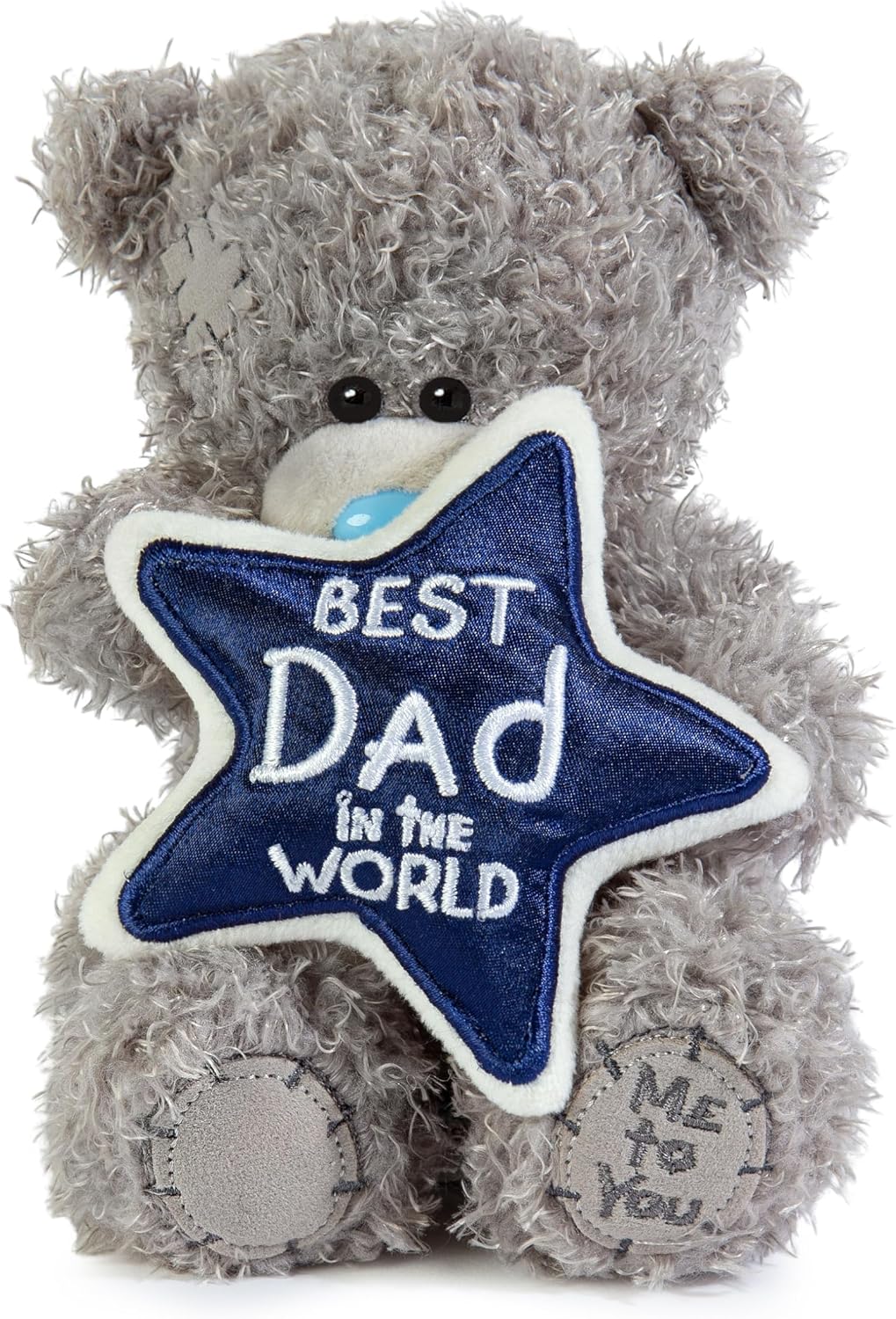 Me to You 'Best Dad In The World' Bear On A Gift Plinth For Father's Day Birthday Official Collection