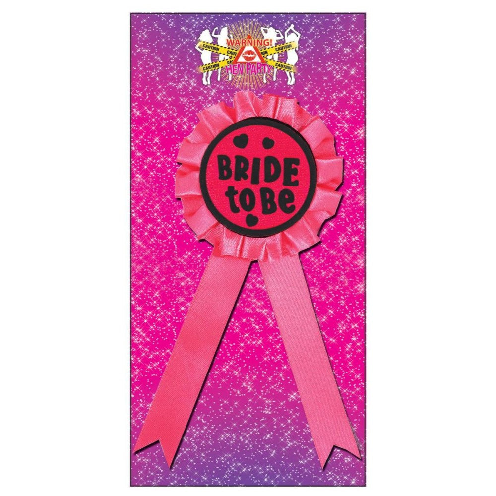 Bride To Be Hen Party Rosette