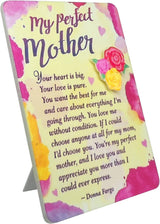 Miniature Easel Print with Magnet My Perfect Mum Mother's Day Christmas Birthday