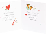 Pea Pod Design Husband Birthday Card