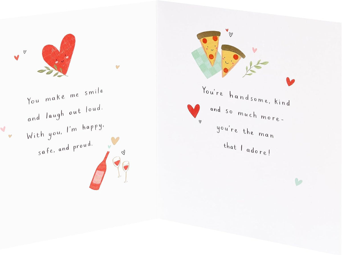 Pea Pod Design Husband Birthday Card