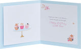 Cupcakes Design Nana Birthday Card