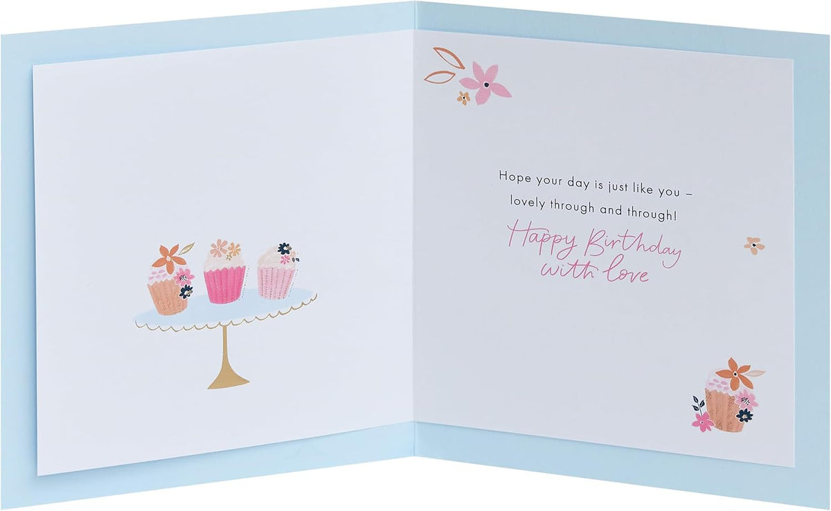 Cupcakes Design Nana Birthday Card