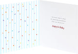 Holding Balloon Design Grandson Birthday Card