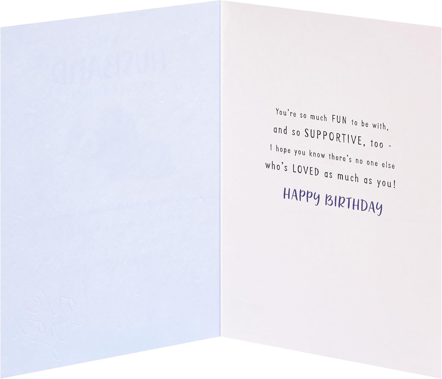 Cavapoo Puppies Design Husband Birthday Card