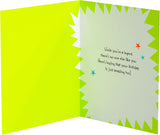 Character Dancing Uncle Birthday Card