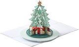 Tree & Presents 3D Pop Up Music & Motion Christmas Card
