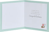 Lady with Balloons Congratulations Mum To Be Card