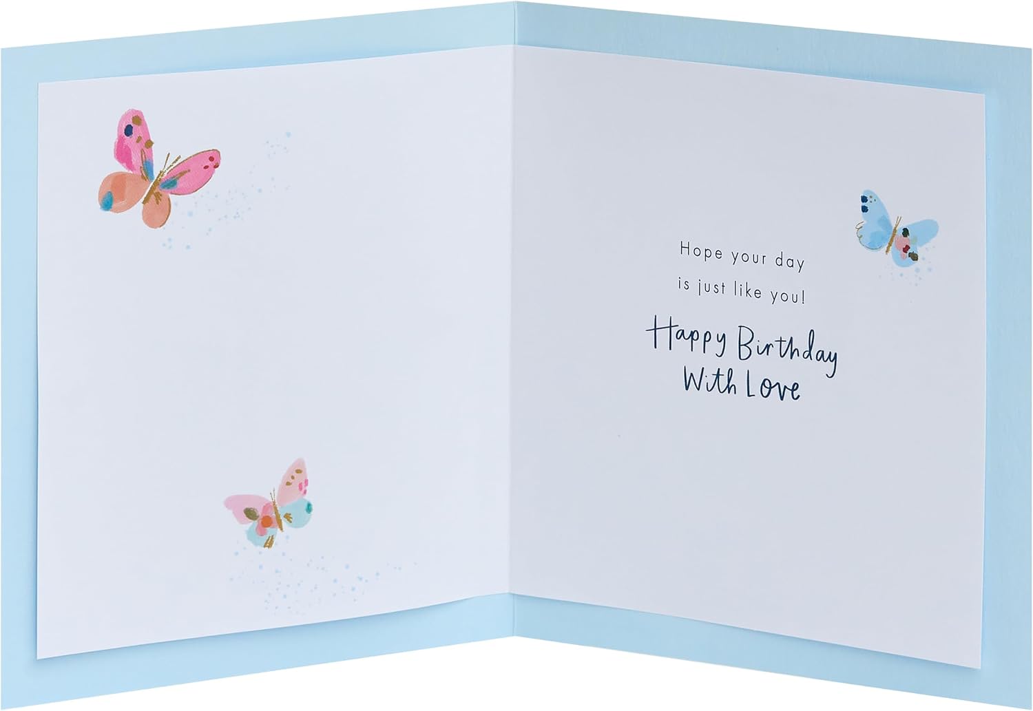 Hand Drawn Butterflies Design Niece Birthday Card