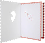 Santa Tree Design To Both of You Christmas Card