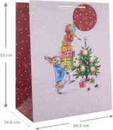 Peter Rabbit 3 Pack Large Christmas Gift Bag