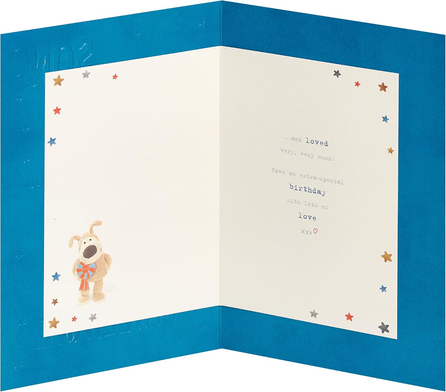 Boofle Dancing Son Birthday Card