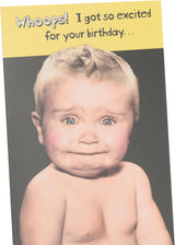 Funny Baby Design Birthday Card