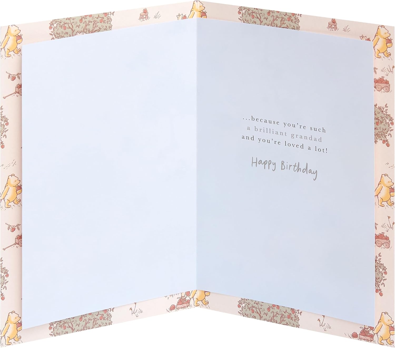 Disney Winnie The Pooh Grandad Birthday Card