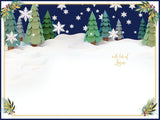 Bear Pulling Gifts On A Sledge To Both Of You Photo Finish Christmas Card