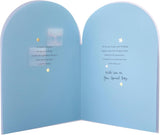 Heartfelt Verse Foil Stars Design Grandson Birthday Card