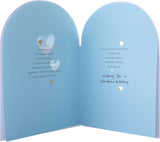 Heart Design Heartfelt Verse Husband Birthday Card