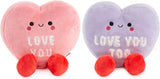 Better Together Candy Hearts Magnetic Plush Pair