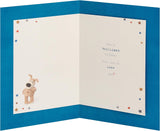 Boofle with Envelope Godson Birthday Card