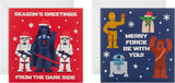 Star Wars in 2 Iconic Designs Pack of 10 Christmas Cards