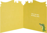 Safari Animals at Fun Fair Design Son Birthday Card