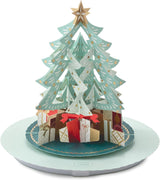 Tree & Presents 3D Pop Up Music & Motion Christmas Card