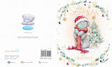 Bear Wearing Scarf Very Special Nan Christmas Card