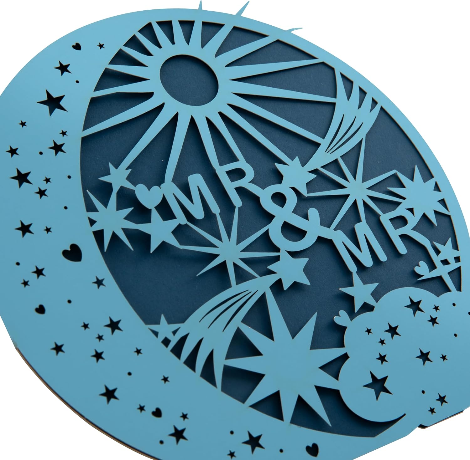 Shadow Press Laser Cut Mr & Mr Multi Occasion Congratulations Card
