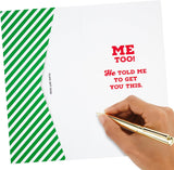 Hallmark Pack of Christmas Money or Gift Card Holders, Buddy The Elf (6 Holiday Cards with Envelopes)