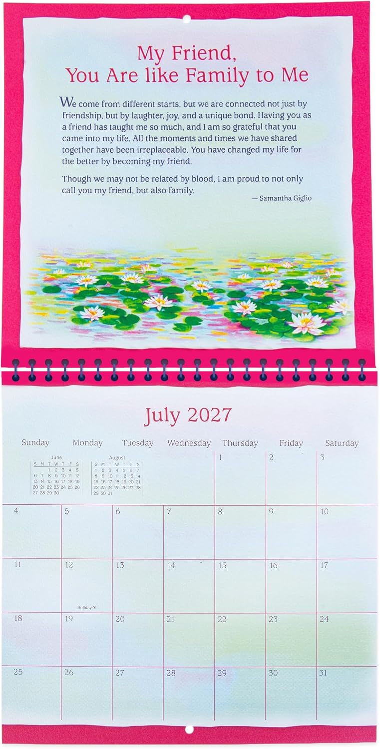 Good Friends Are Hard To Find Blue Mountain Arts Collection Hanging Wall Calendar