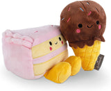 Better Together Cake & Ice Cream Cone Magnetic Plush Pair