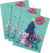 Disney Stitch 3 Pack Christmas Large Gift Bags