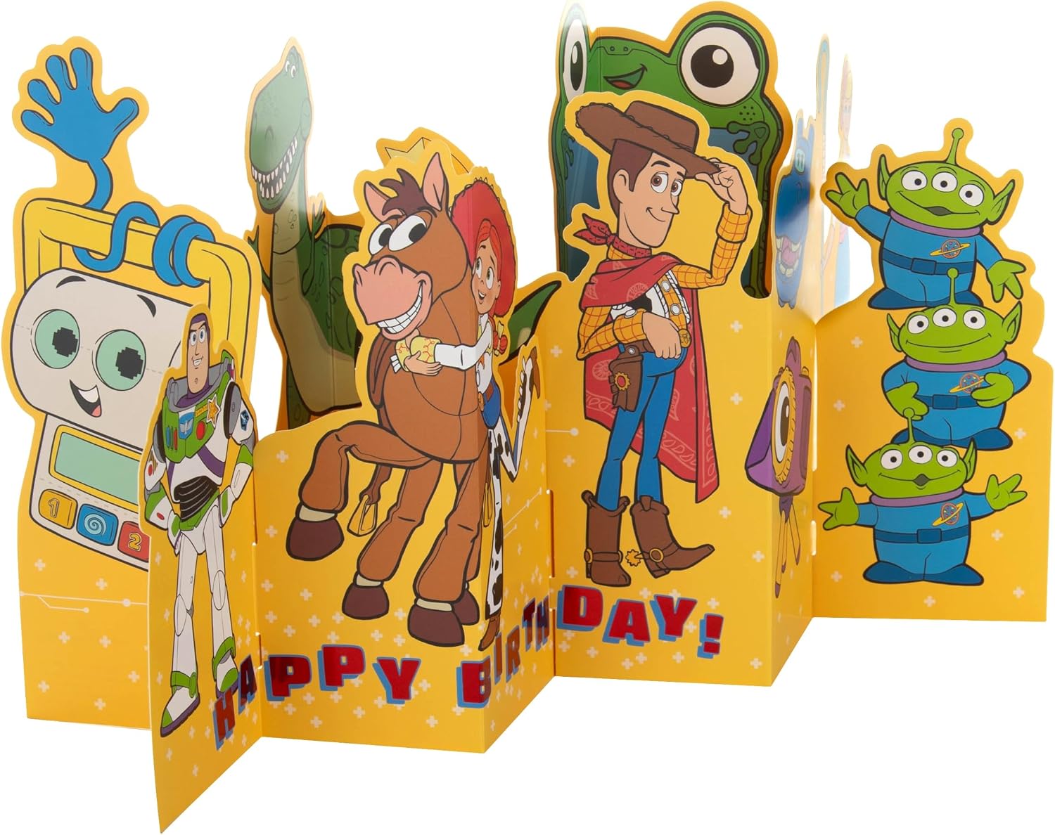 Disney Pixar Toy Story 5 Fold Out 3D Birthday Card