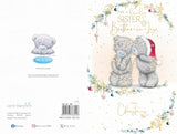 Bears Wrapped Up In Fairy Lights Lovely Sister and Brother In law Christmas Card