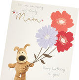 Boofle with Flowers Mum Birthday Card