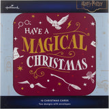 Harry Potter Enchanting 2 Designs Pack of 10 Christmas Cards